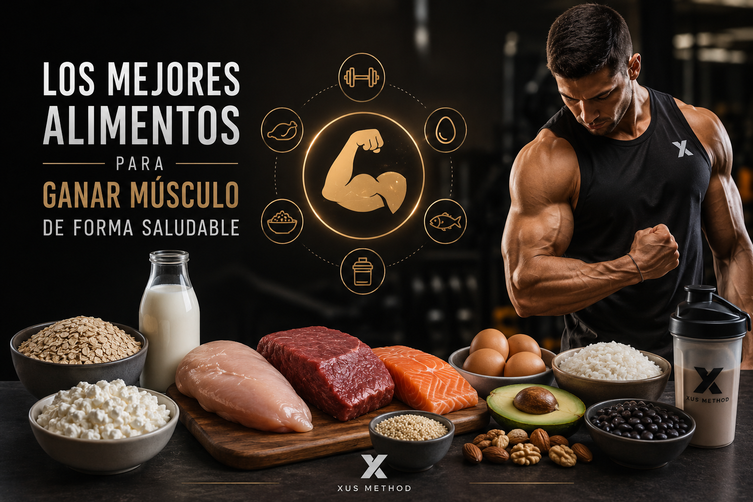Los mejores alimentos para ganar músculo de forma saludable